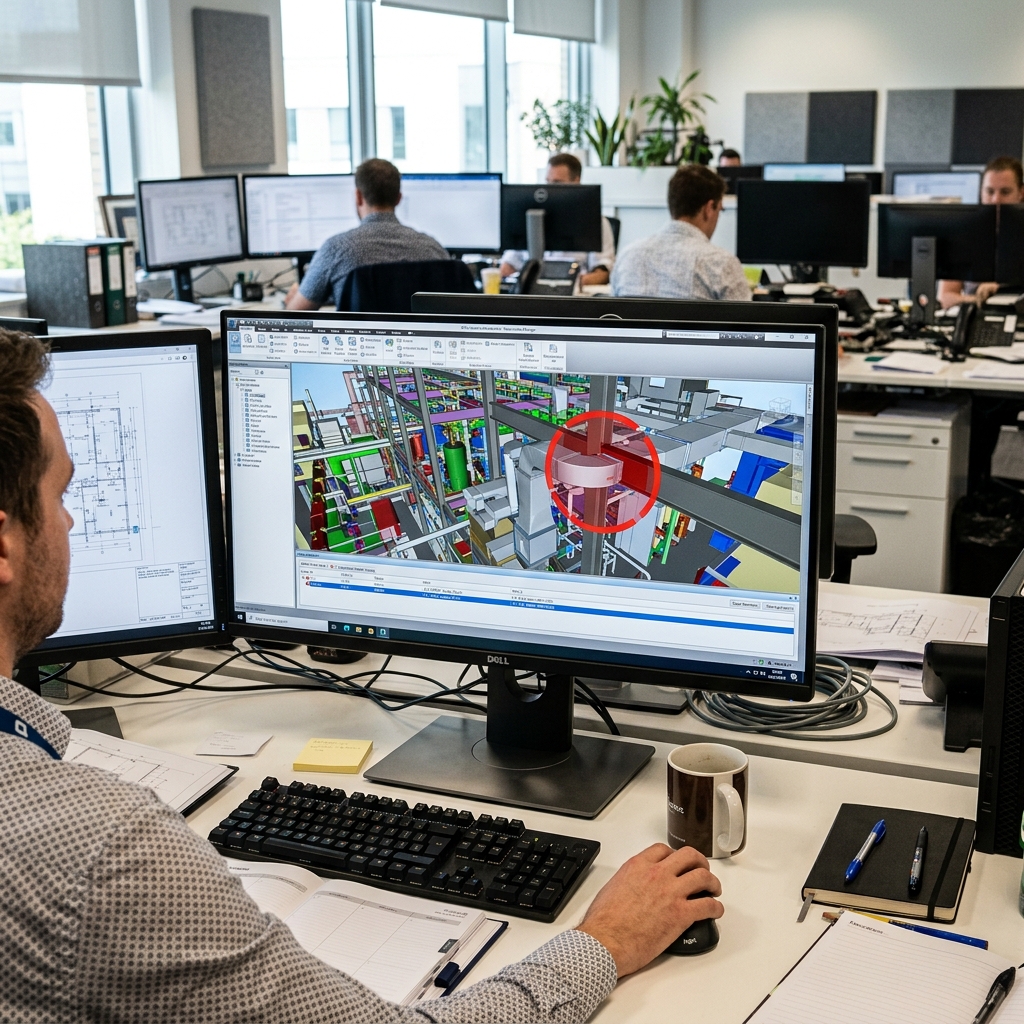 Bitlis BIM 3D Modelleme ve Çakışma Analizi