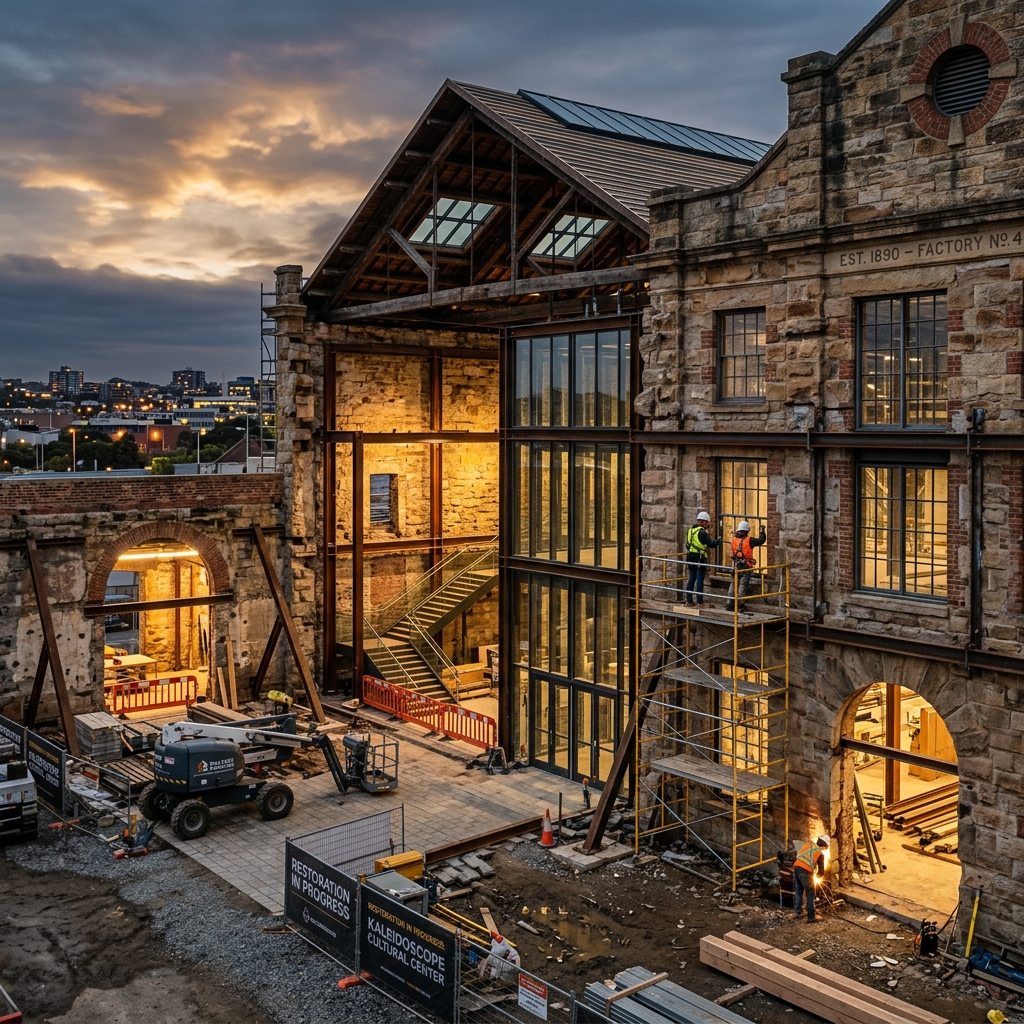 Türkiye Eski Taş Fabrika Binasının Kültür Merkezine Dönüşümü